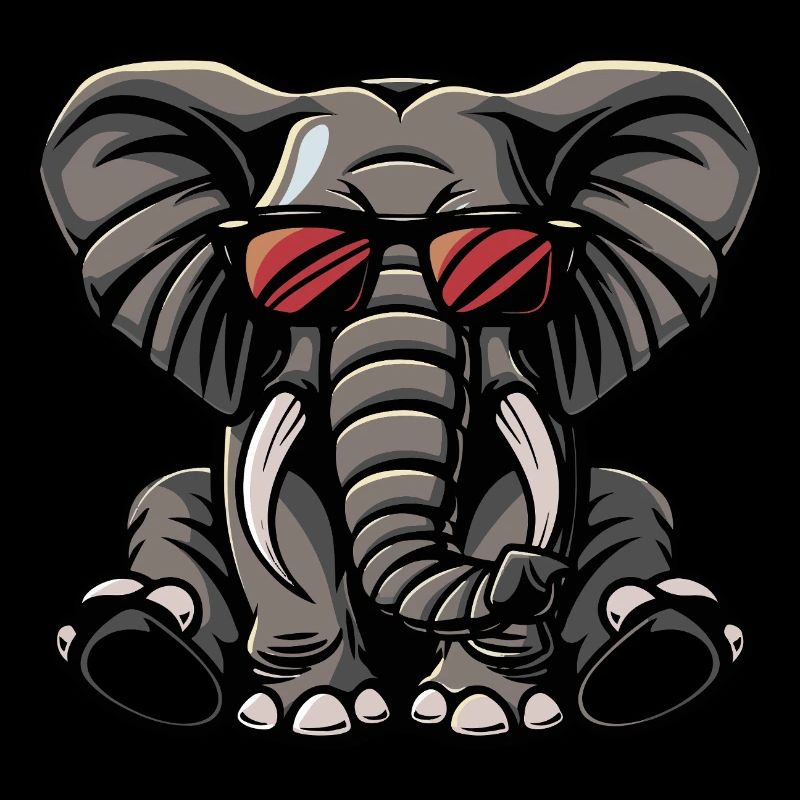 Éléphant Cool Animal