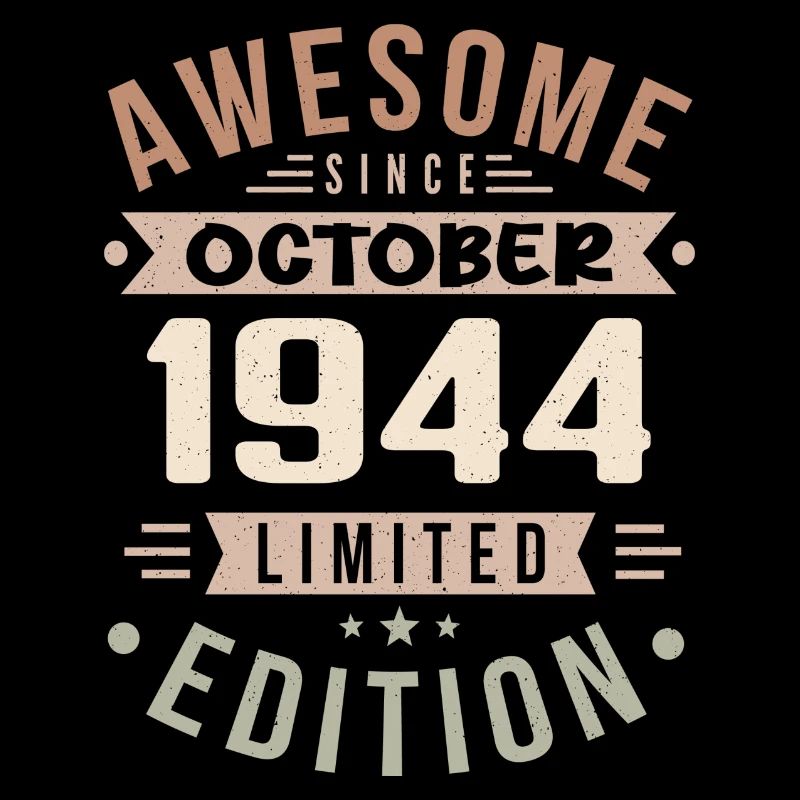 Légende Depuis Octobre 1944 Anniversaire Octobre 1944