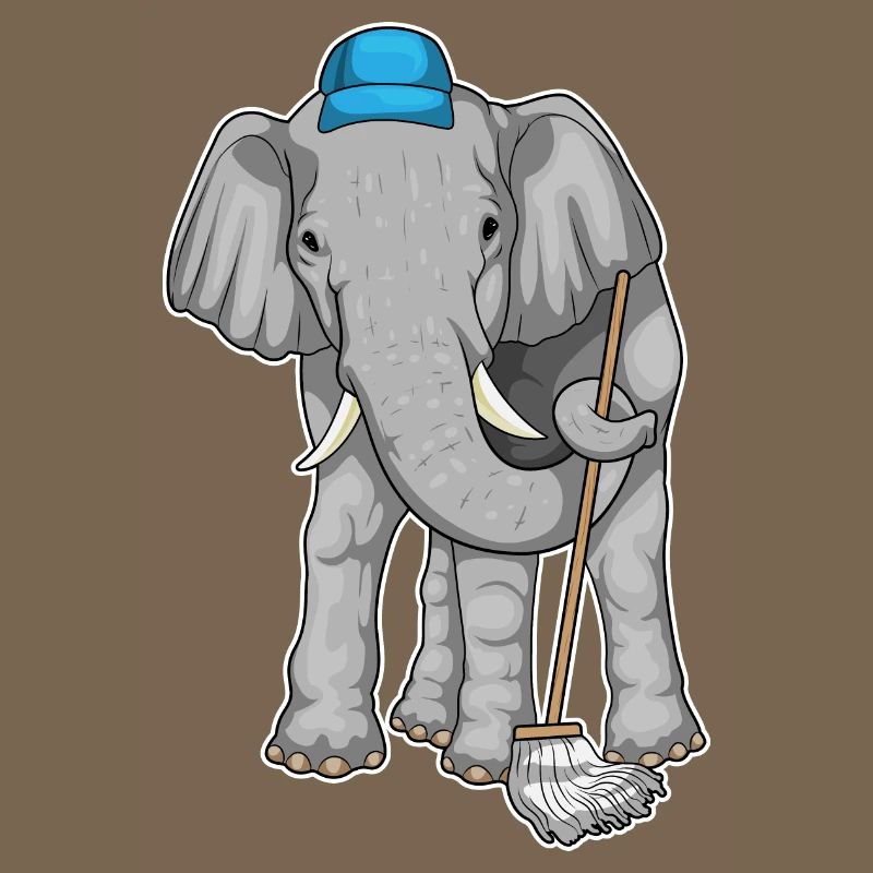 Elephant Cleaner Mop