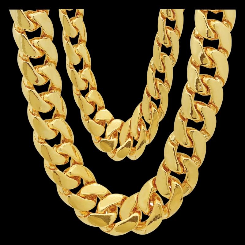 Ma chaîne en or double