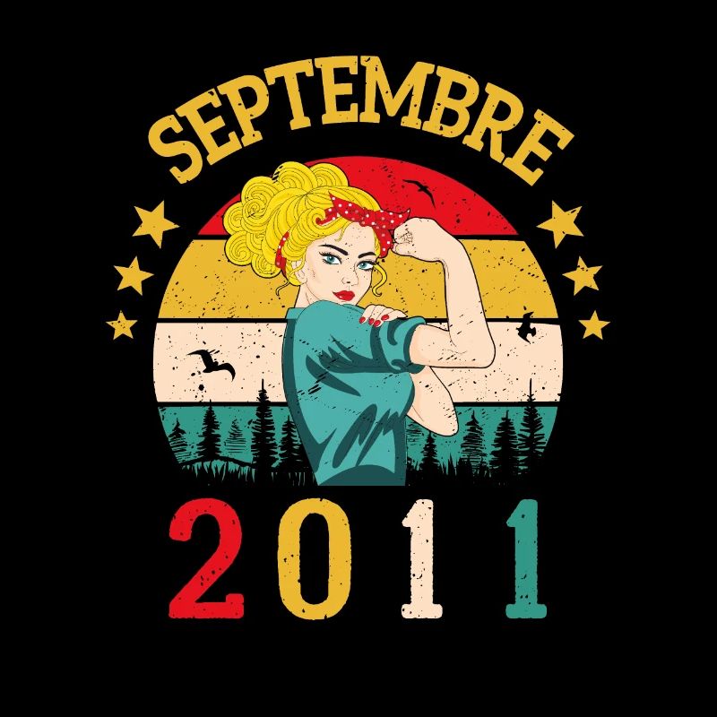 Septembre 2011 Anniversaire Vintage Idée Cadeau