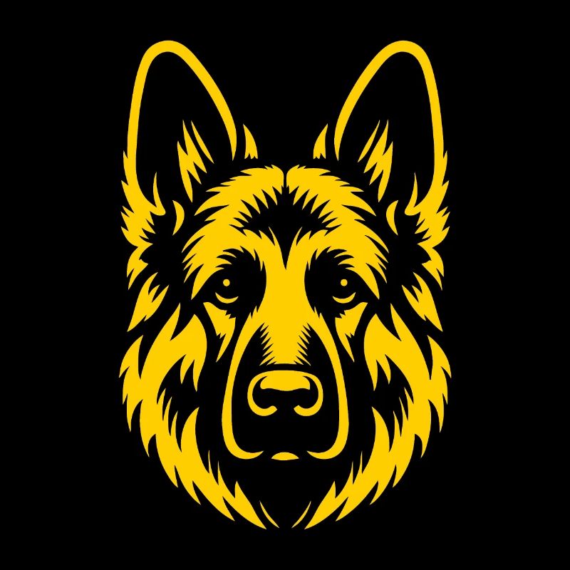Yellow Shepherd – Unique Design for Dog