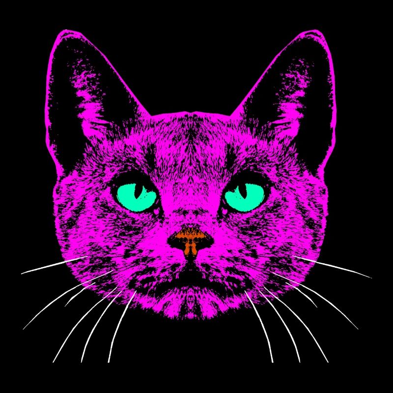 Cat / Head / Pink