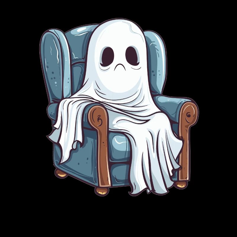Fantôme sur fauteuil