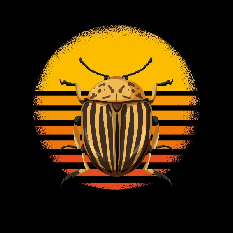 Retro Stripe Pattern for Nature Lovers