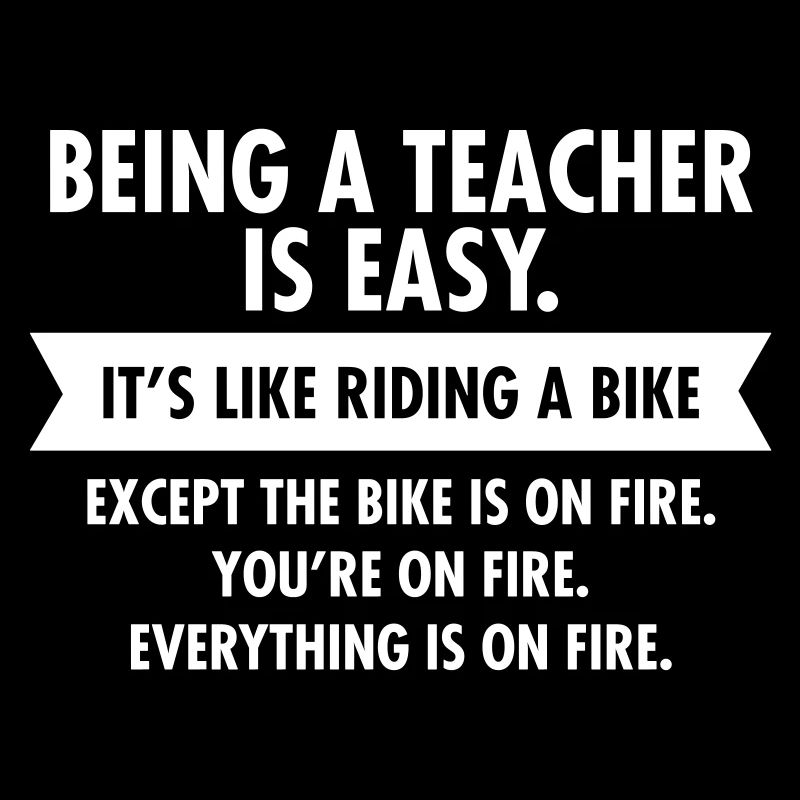 Being A Teacher Is Easy...