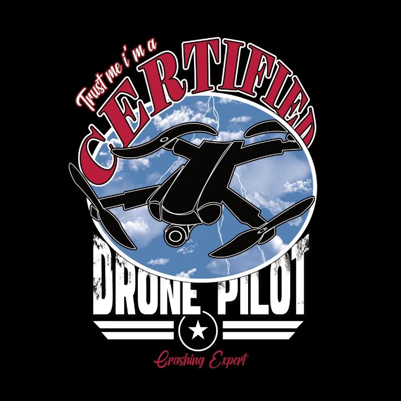 Capitaine certifié de pilote de drone d’hélicoptère