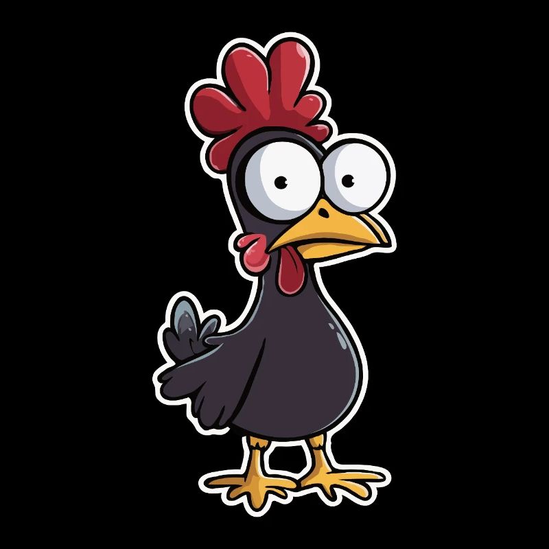 Easter Crazy Chicken Easter Egg Chickens