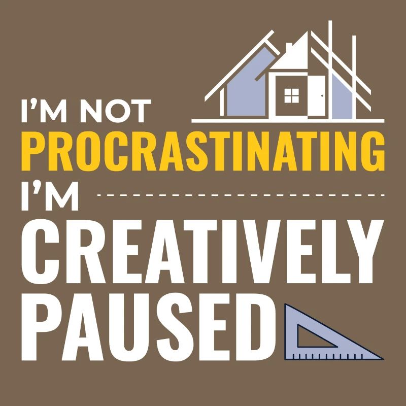Architectes Construction Créativité Procrastination