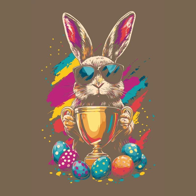 Easter Bunny Easter Eggs Egg Hunt Winner Cup