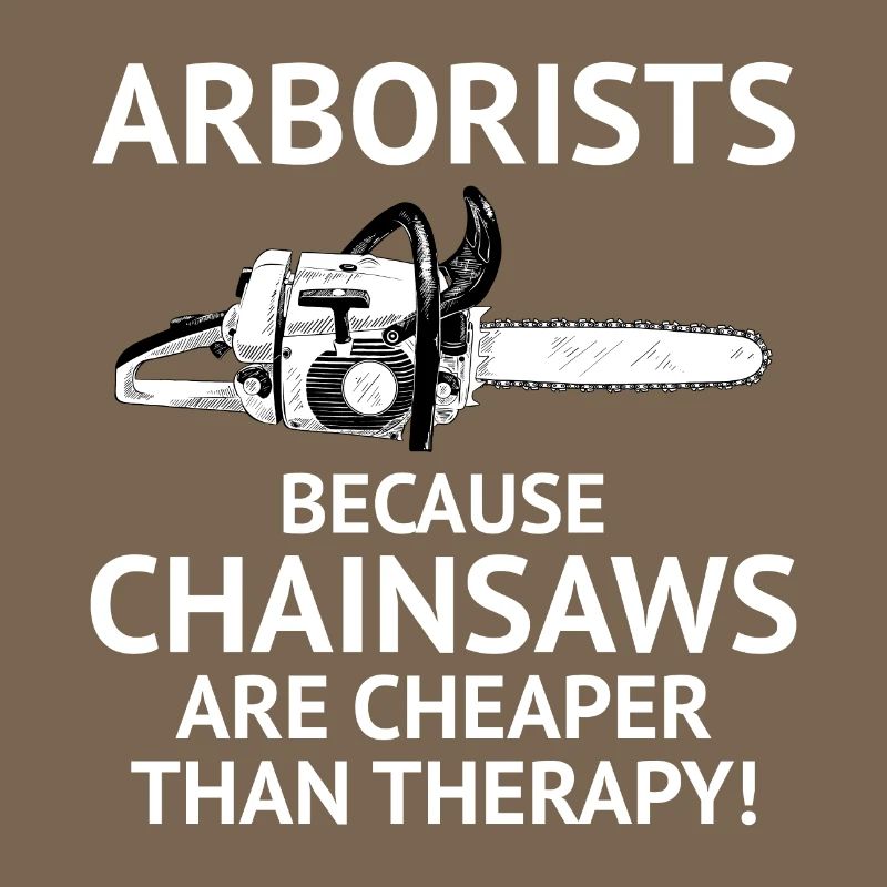 Arborist Tree Climber Climbing Trimmer Chainsaw