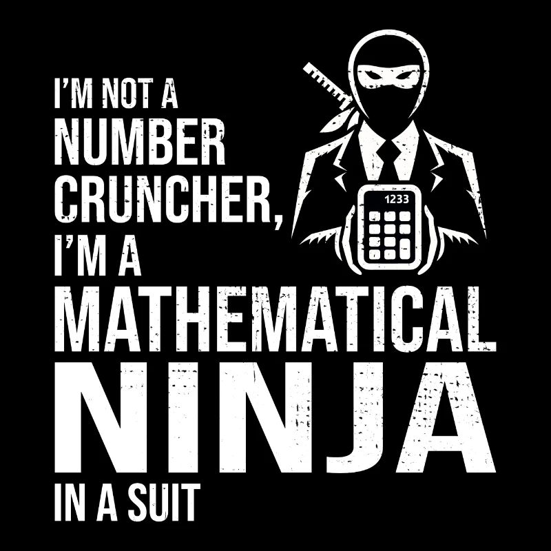 Mathematical Ninja Accounting Accountant Finance