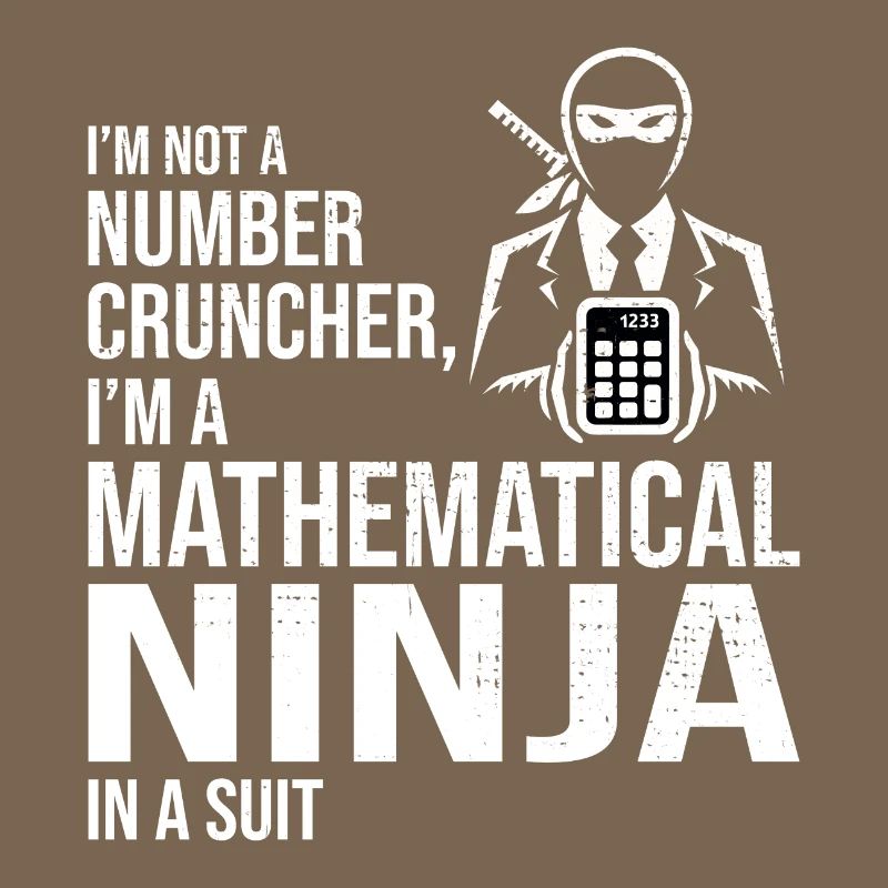 Ninja mathématique Comptable Comptable Finance
