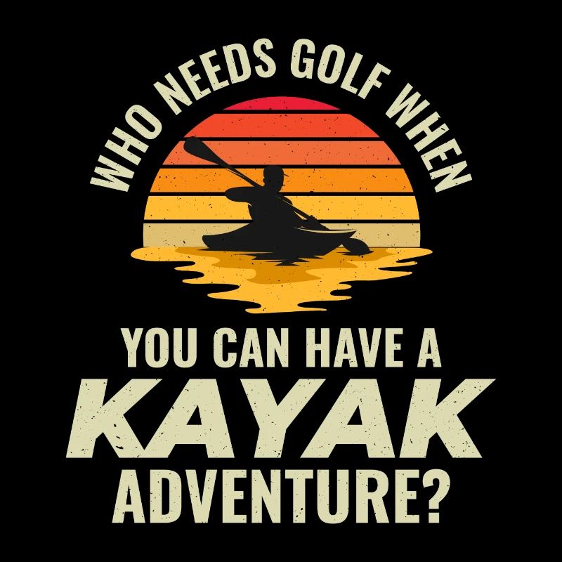 kayaking Gradpa Kayak Canoe Kayaker Funny
