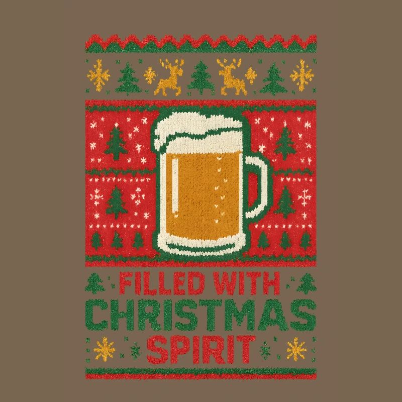 Chope de bière Pull de Noël