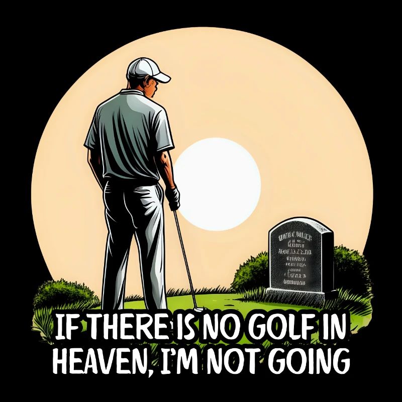 S’il n’y a pas de golf au paradis, je n’y vais pas