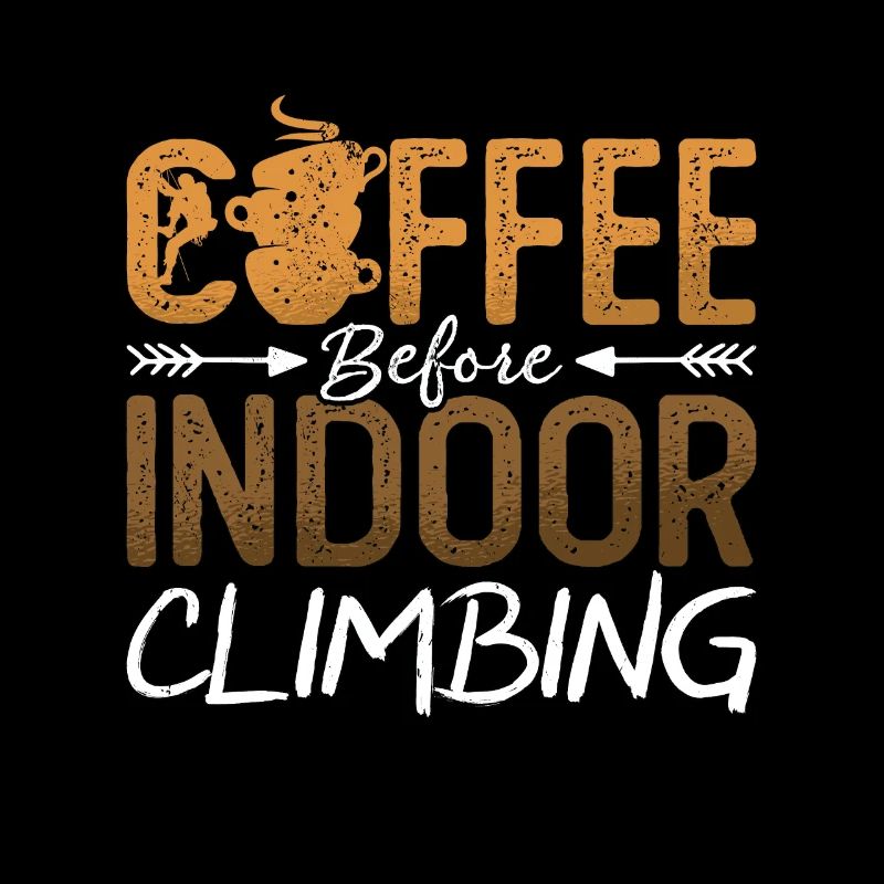 Indoor Climbing Coffee Before Climber Coffee Lover