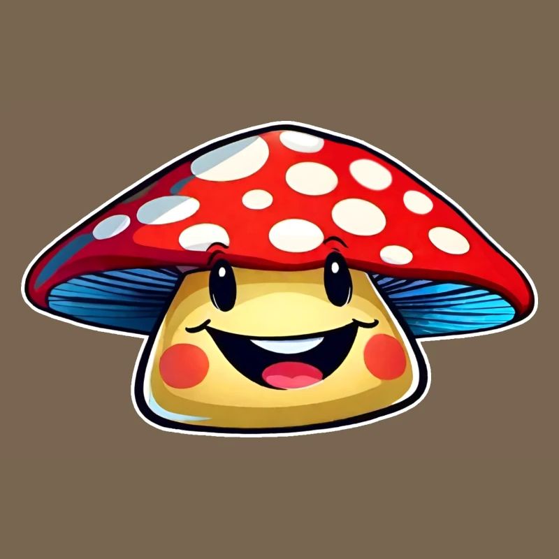 Funny little toadstool