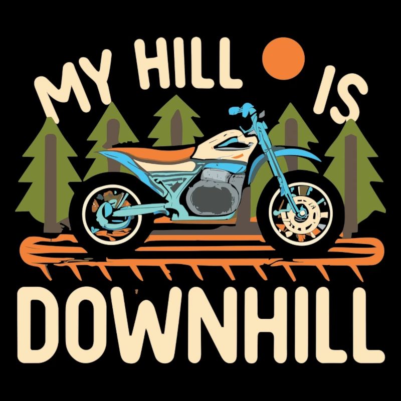 Downhill Biker - Freedom on Two Wheels