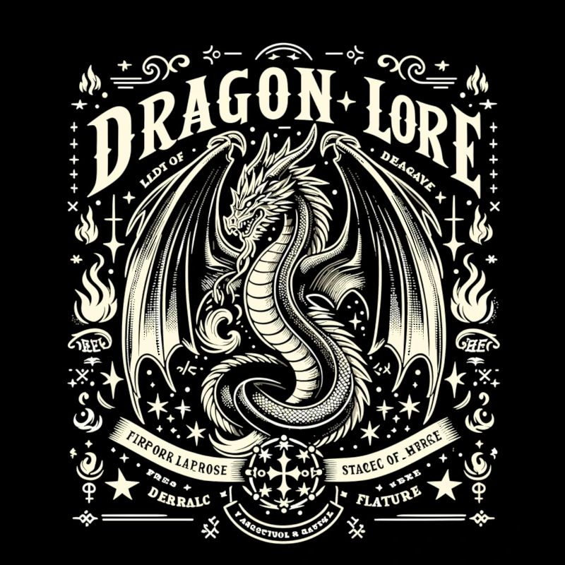 Mythical Fire Dragon