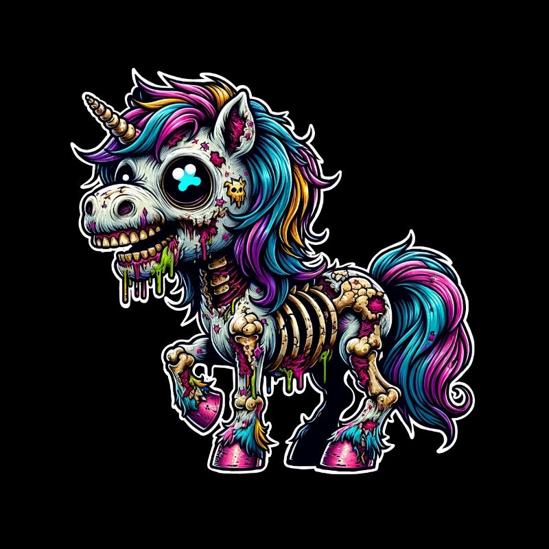 Licorne Zombie