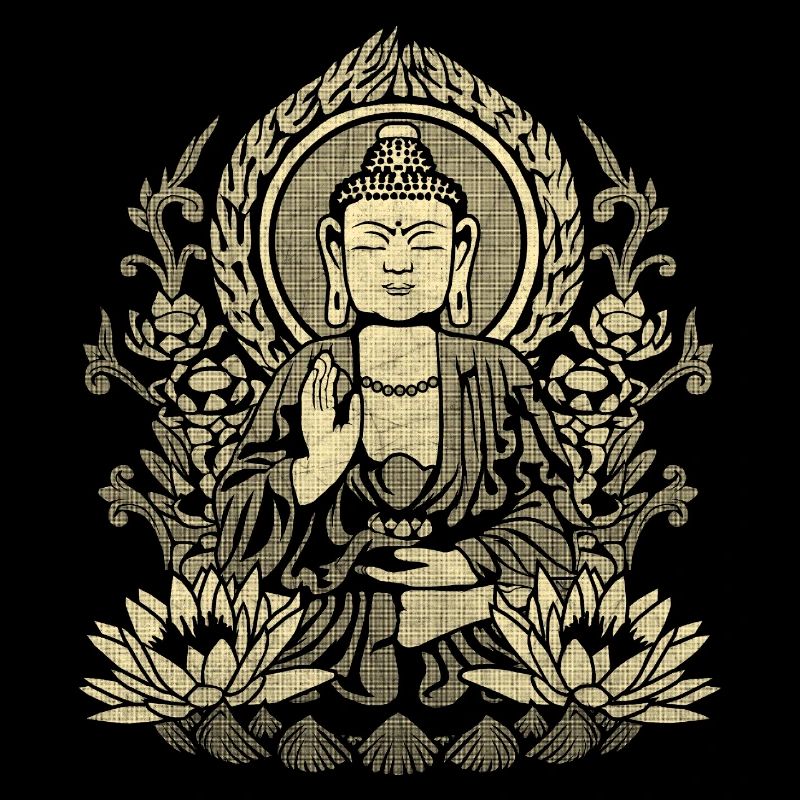 Gautama Buddha Yellow