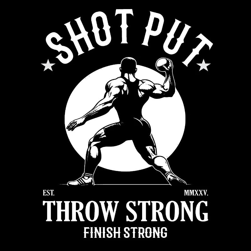 Kugelstoßen - Throw Strong, Finish Strong