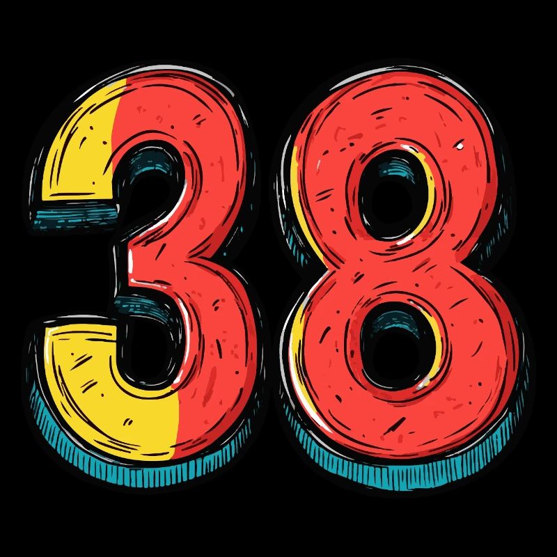 Bande dessinée à 38 chiffres