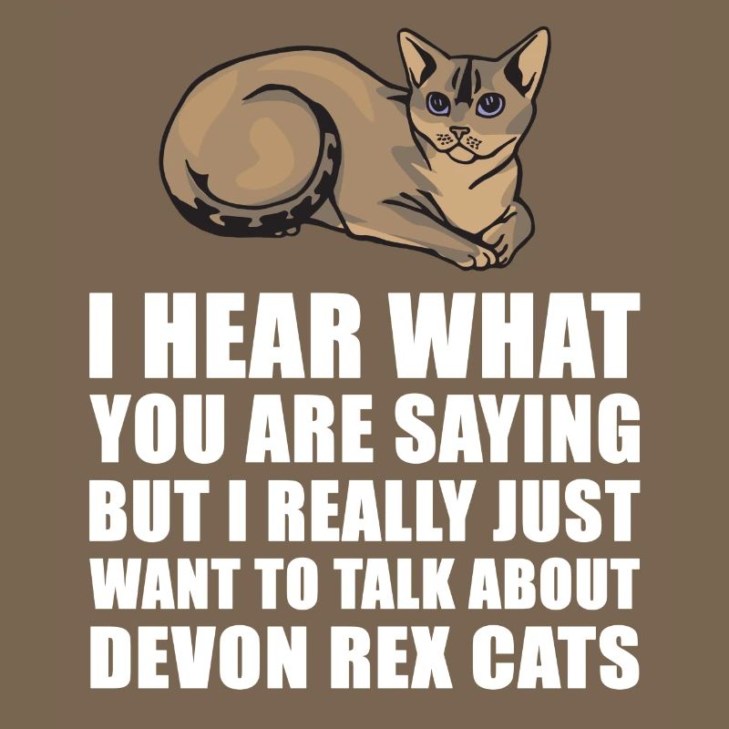 Devon Rex Cat Cute Gift