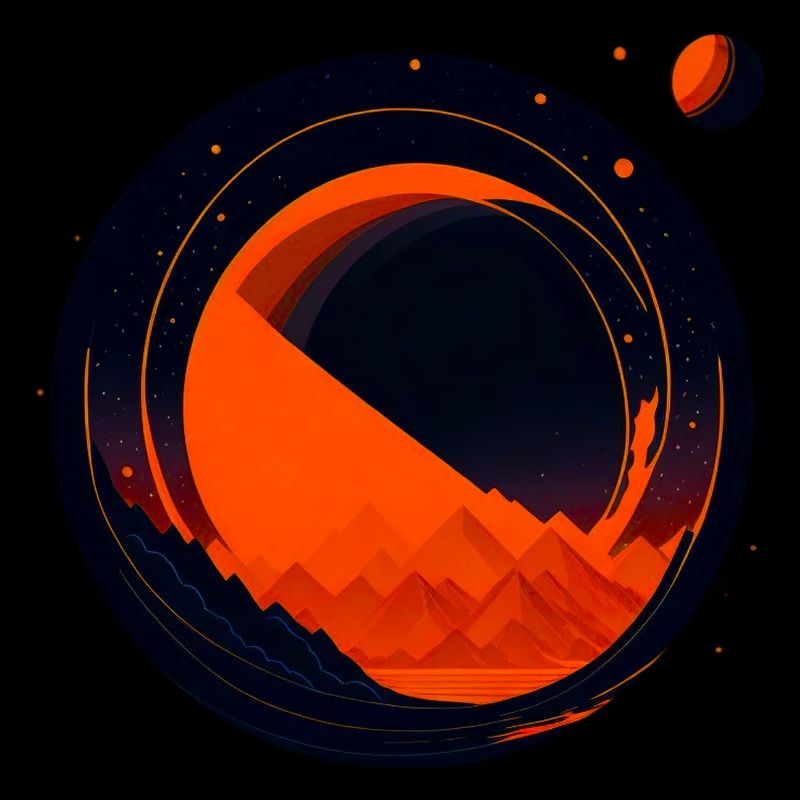 Vue de l’espace / Mars 02