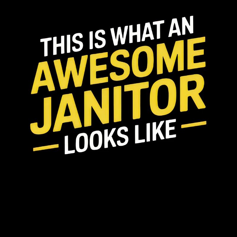This Is What An Awesome Janitor Looks Like