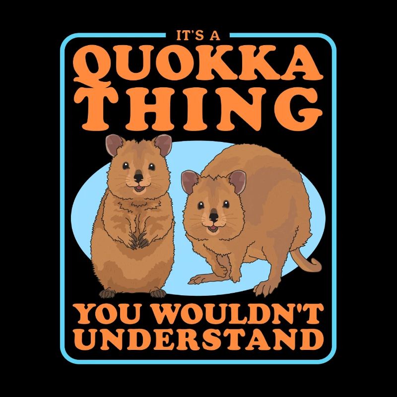 Cadeaux de kangourou à queue courte Quokka