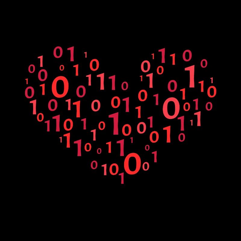 Code de cœur informatique Codage