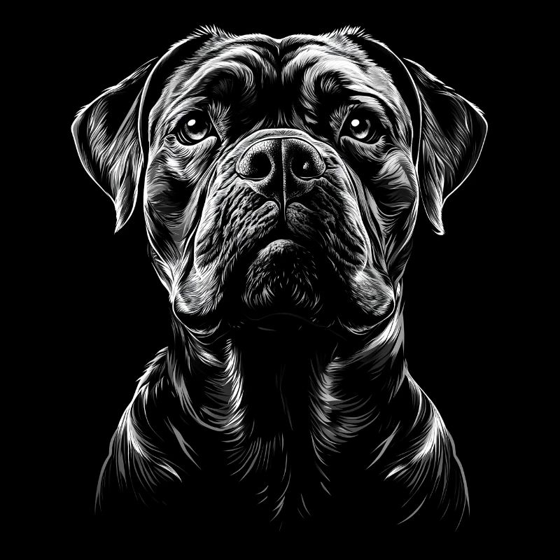 Cane Corso Portrait Chien Chien