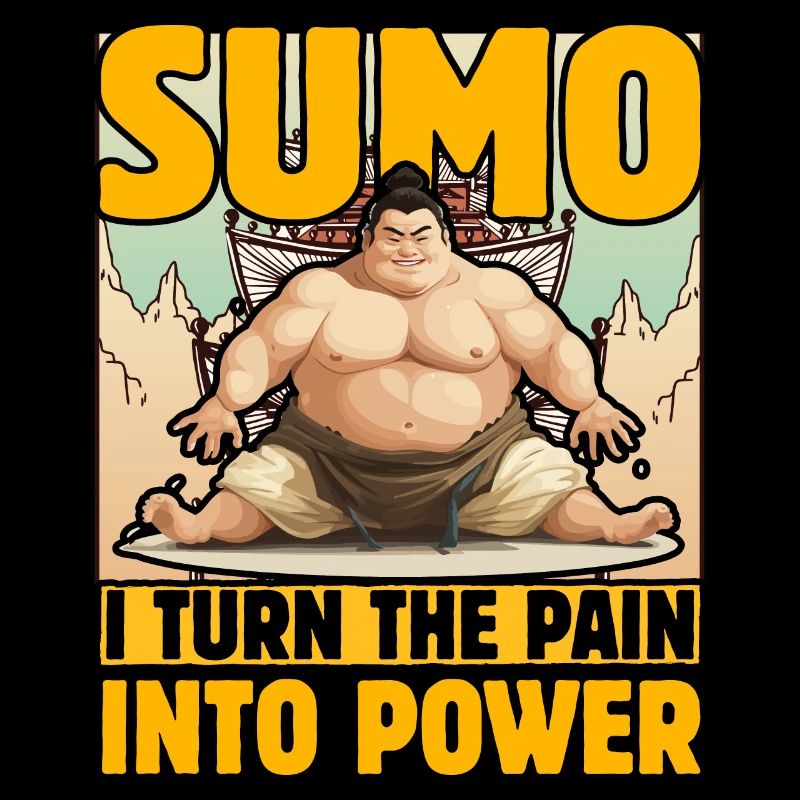 Sumo Je transforme la douleur en puissance