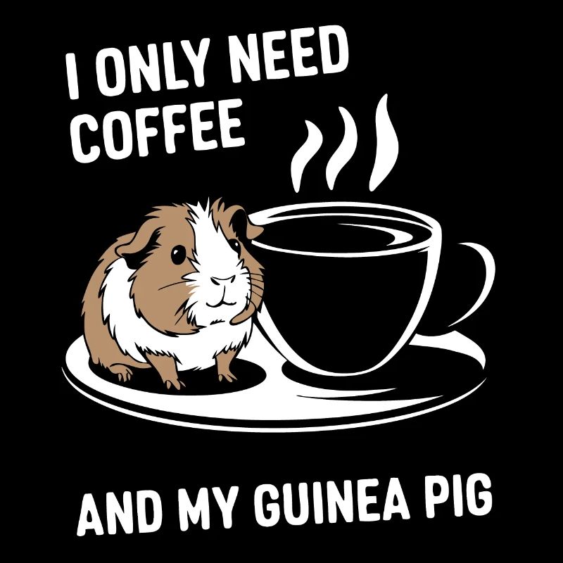 Need coffee and my guinea pig