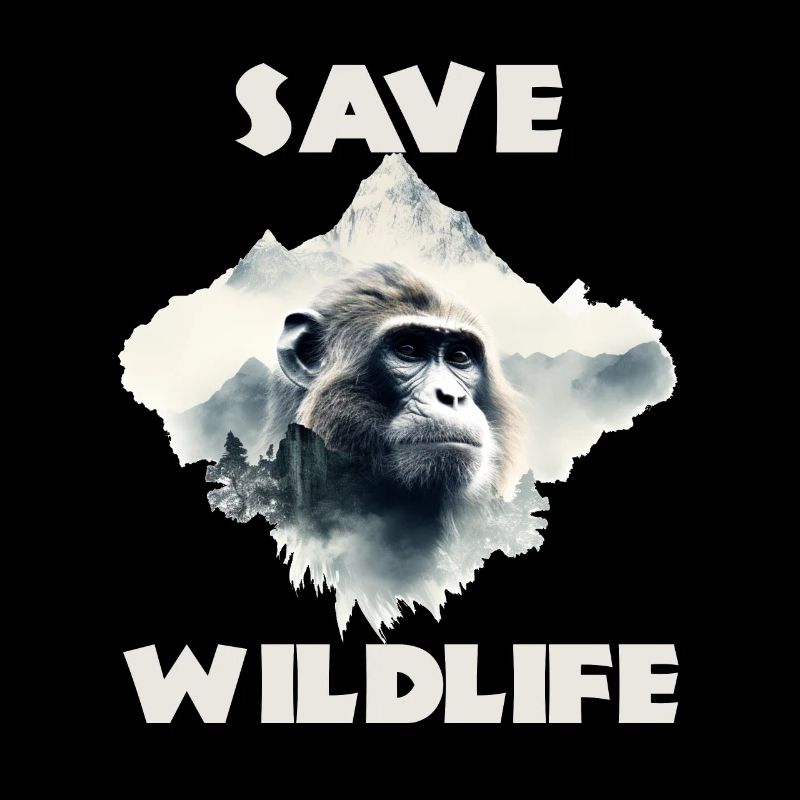 Sauver la faune chimpanzé