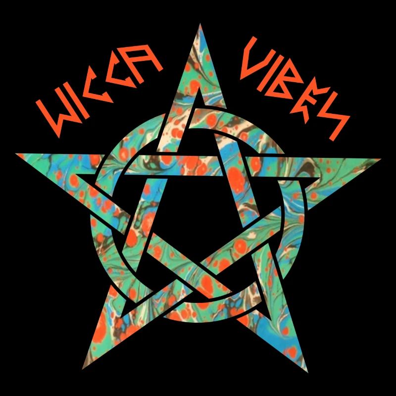 pentagramme 3 e 4 runes wicca vibes