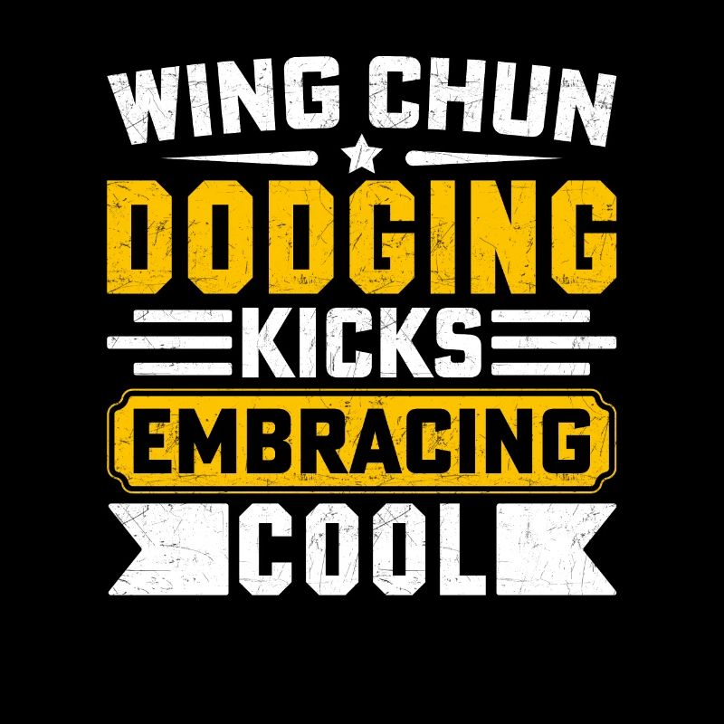 Wing Chun esquivant les coups de pied en adoptant le cool