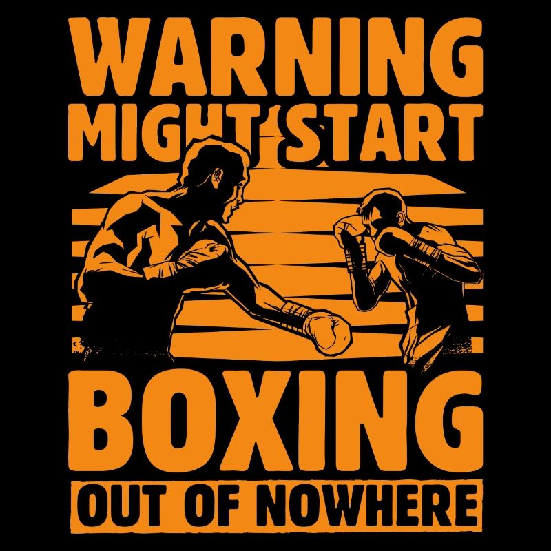 L’avertissement peut commencer la boxe de nulle part