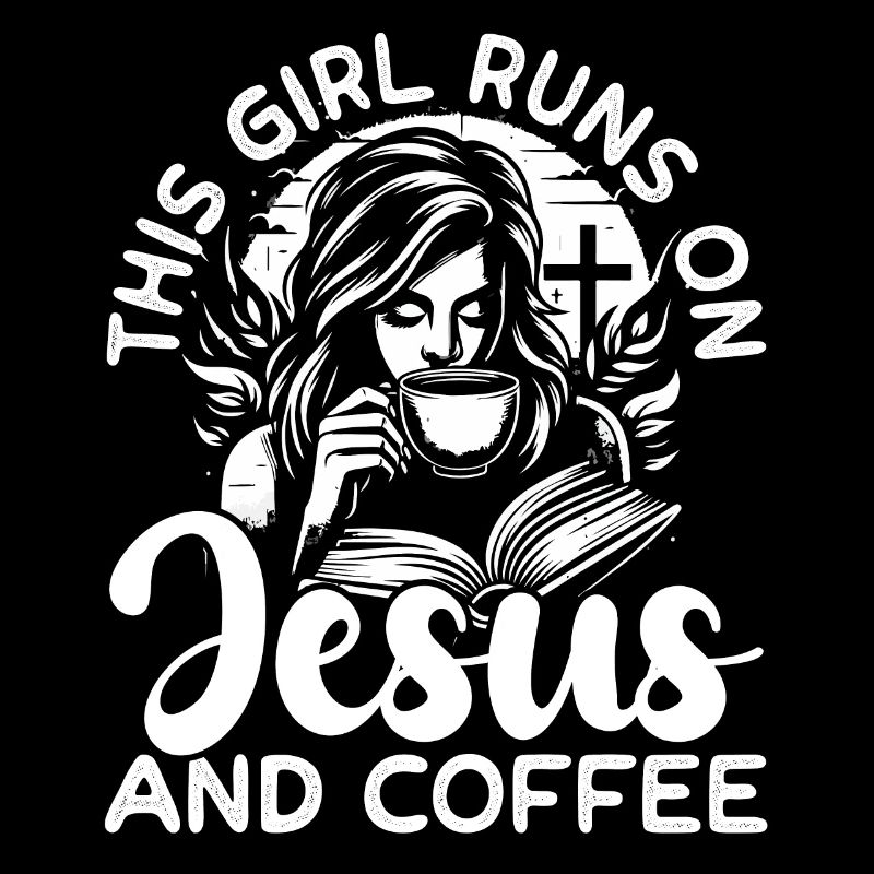 This girl runs on Jesus and Coffee