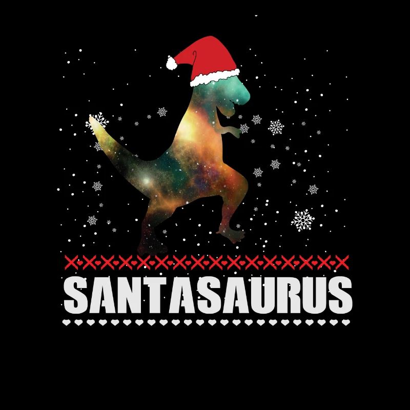 Santasaurus T-Rex dinosaur Christmas gift