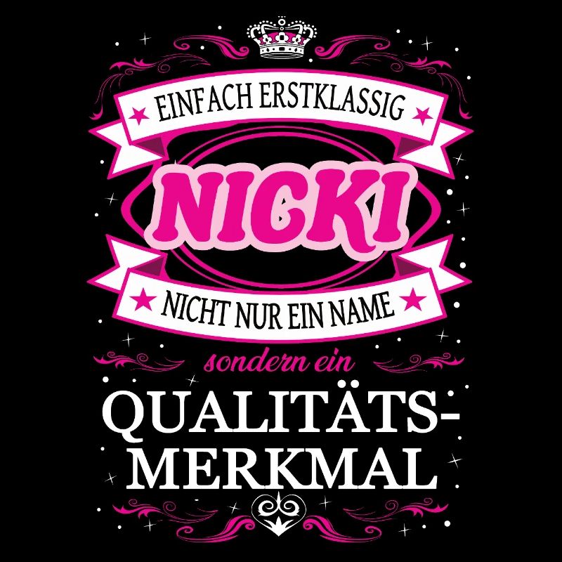 Caractéristique de qualité Nicki tout simplement de première classe