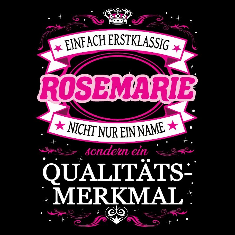 Caractéristique de qualité Rosemarie tout simplement de première classe
