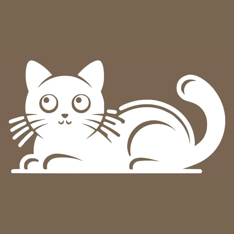 Dessin de chat mignon