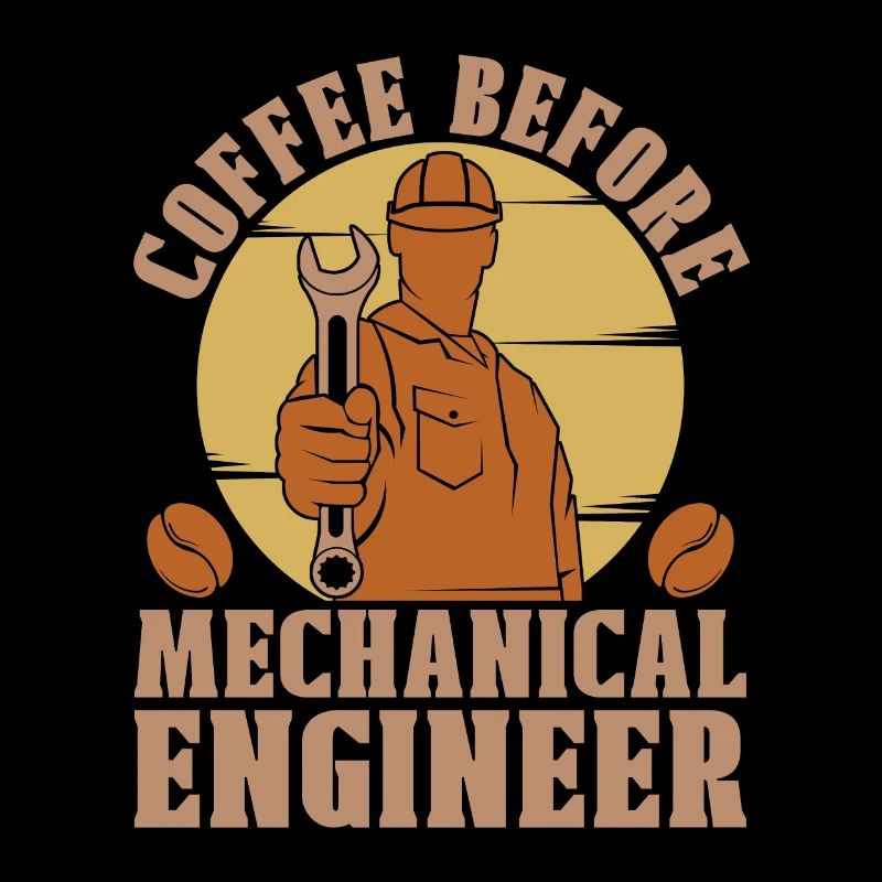 Mechanical Engineer Coffee Repairman Coffee Lover