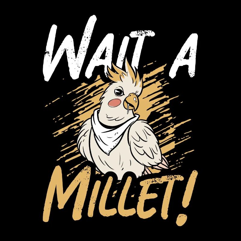 Calopsitte Attendre Un Millet Cacatoès Calopsitte Amoureux