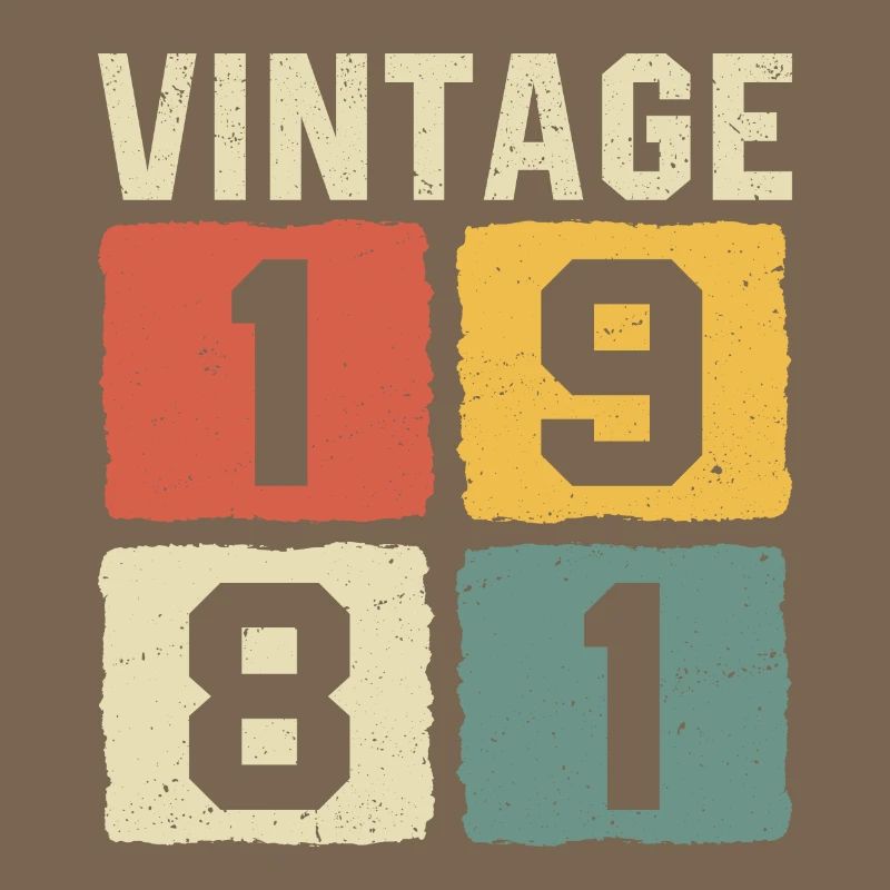 Millésime 1981 Né en 1981