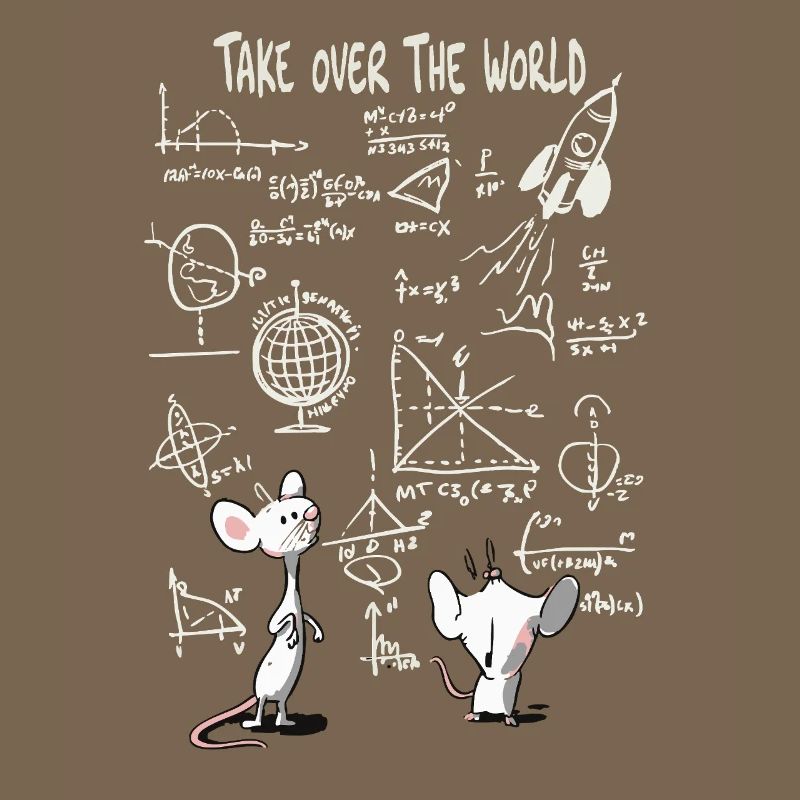 World takeover – clever mouse master plan