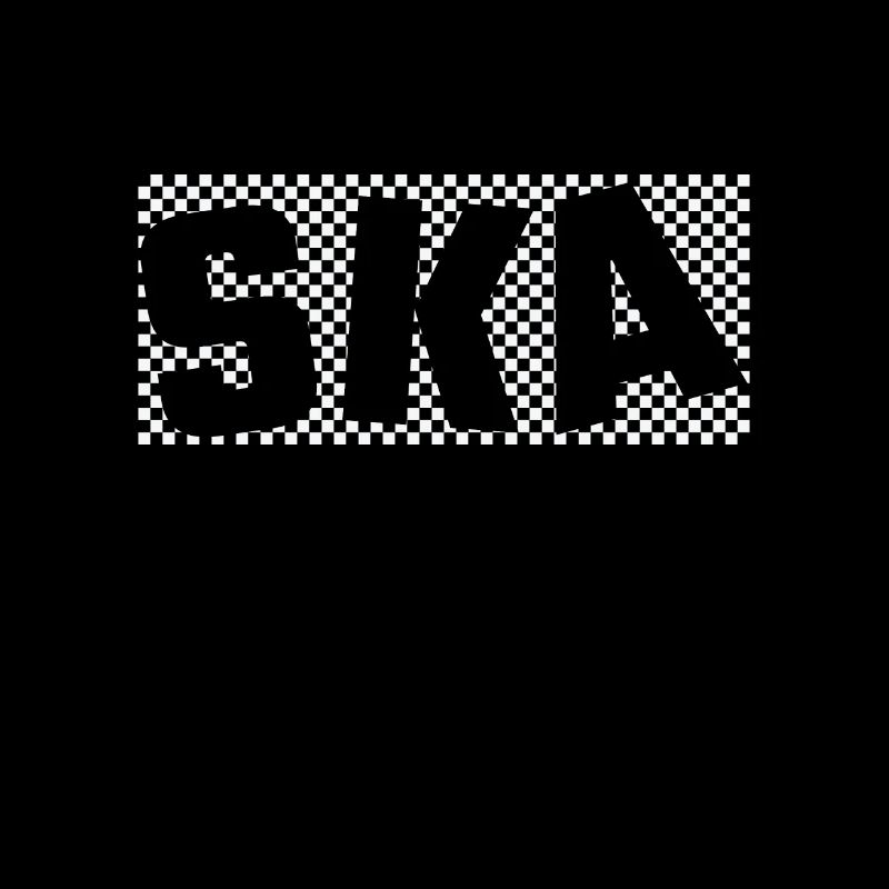 Ska Pattern Old School Jazz Music Style